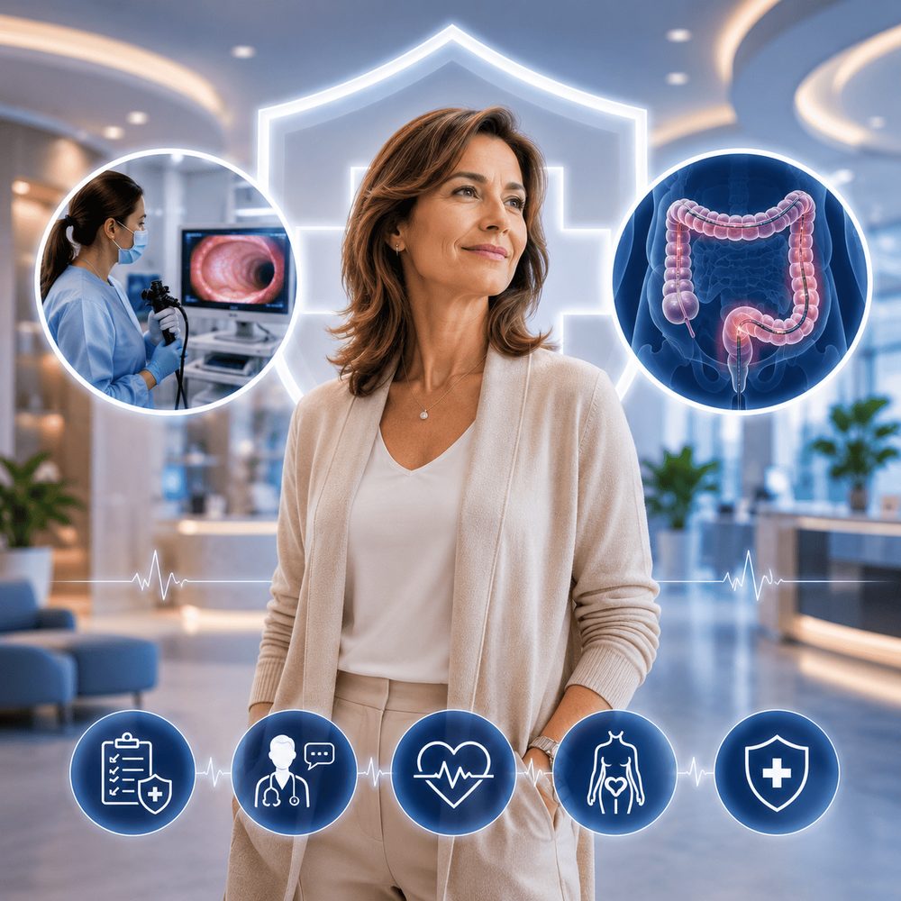 Executive (Endoscopy And Colonoscopy +40) Women’s Check-Up Program