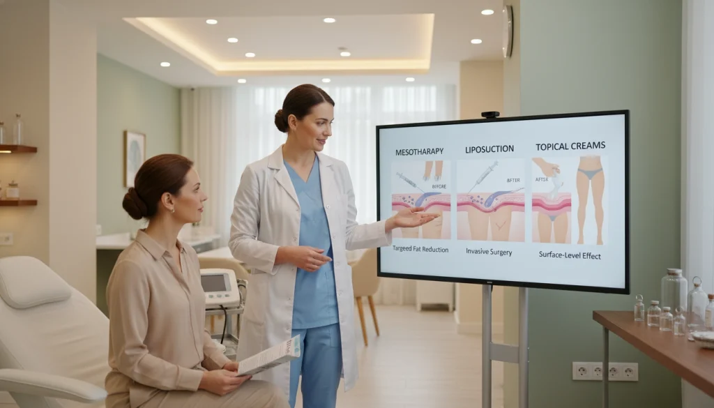 Cellulite Mesotherapy Comparison