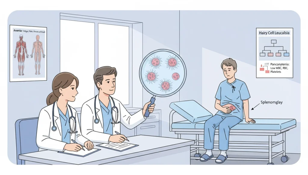 Hairy Cell Leukemia symptoms