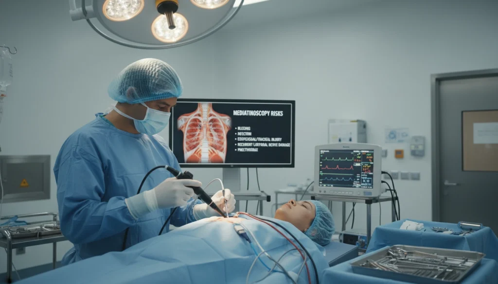 Mediastinoscopy risks and complications