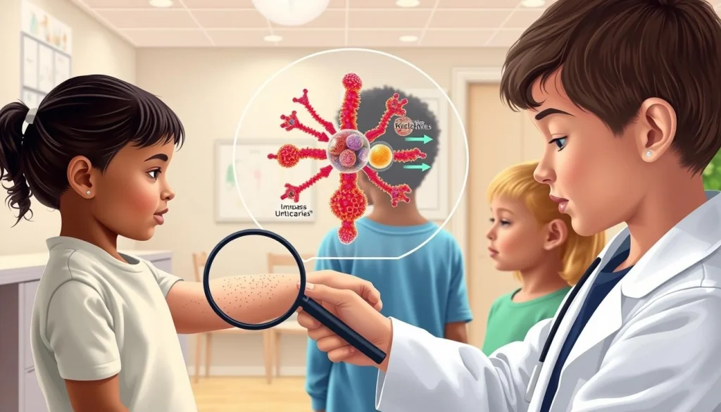 Pediatric Urticaria Immune Mechanisms