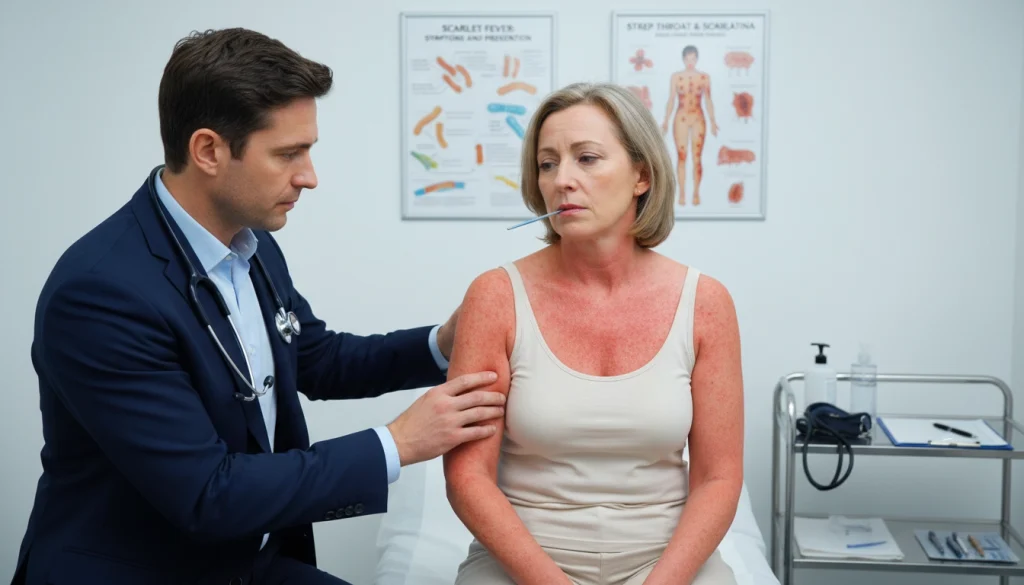 Scarlet Disease in adults