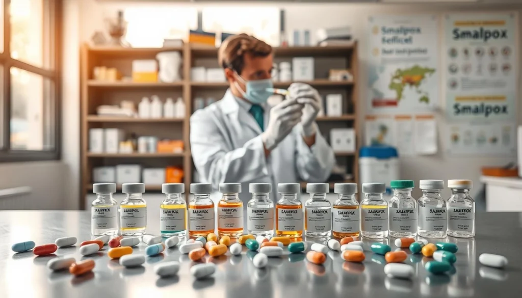 Smallpox treatment antiviral medications