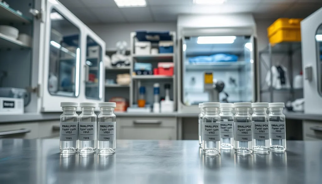 Smallpox virus stockpiles