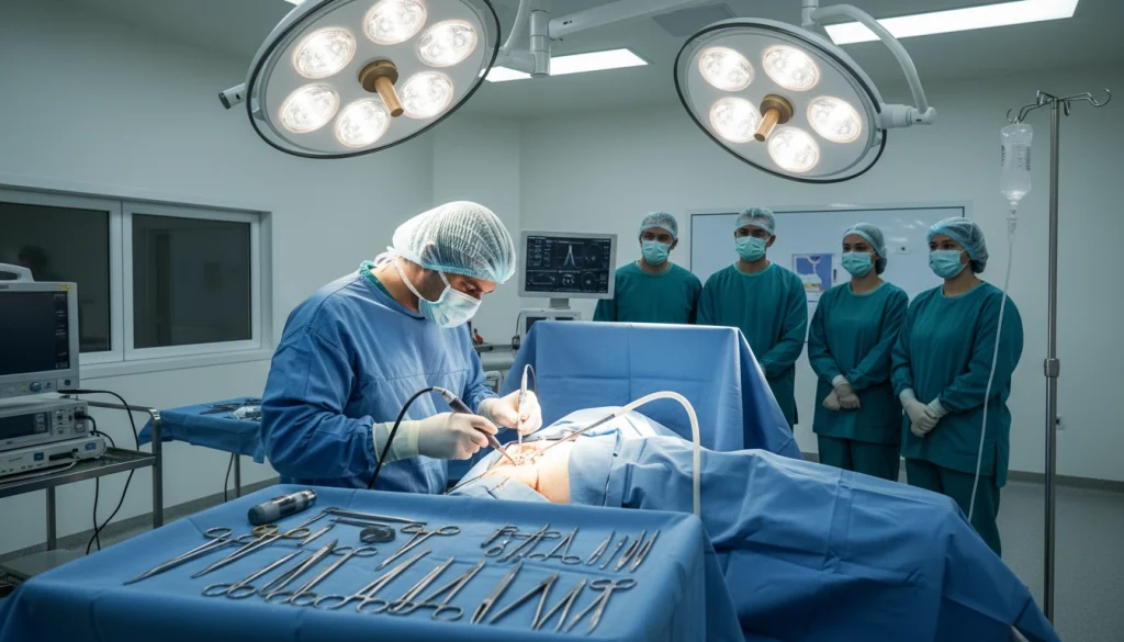 Surgical interventions for ulcers