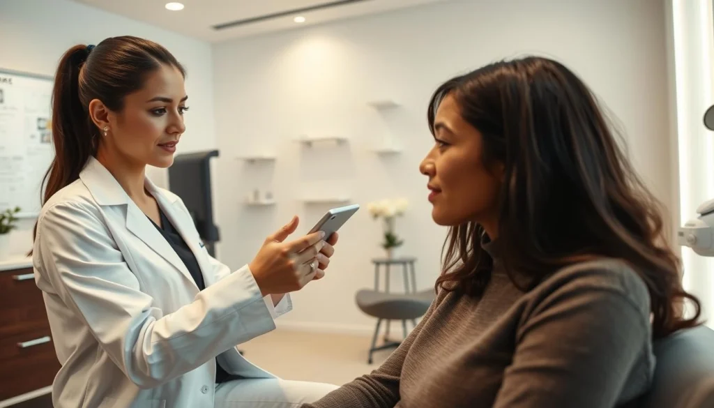 nose aesthetics consultation process