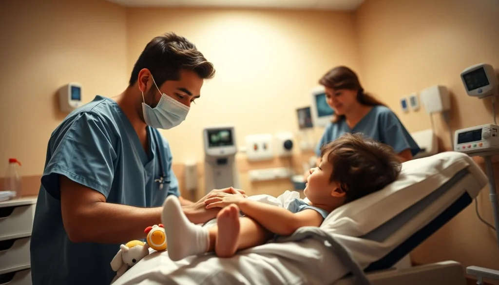 parental involvement in anesthetic care