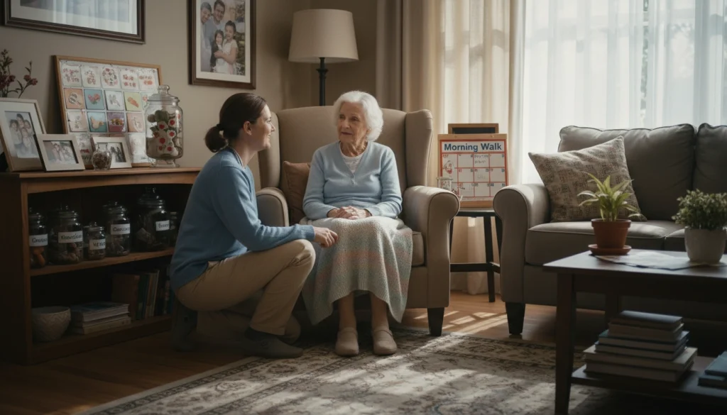 supportive environment for memory loss