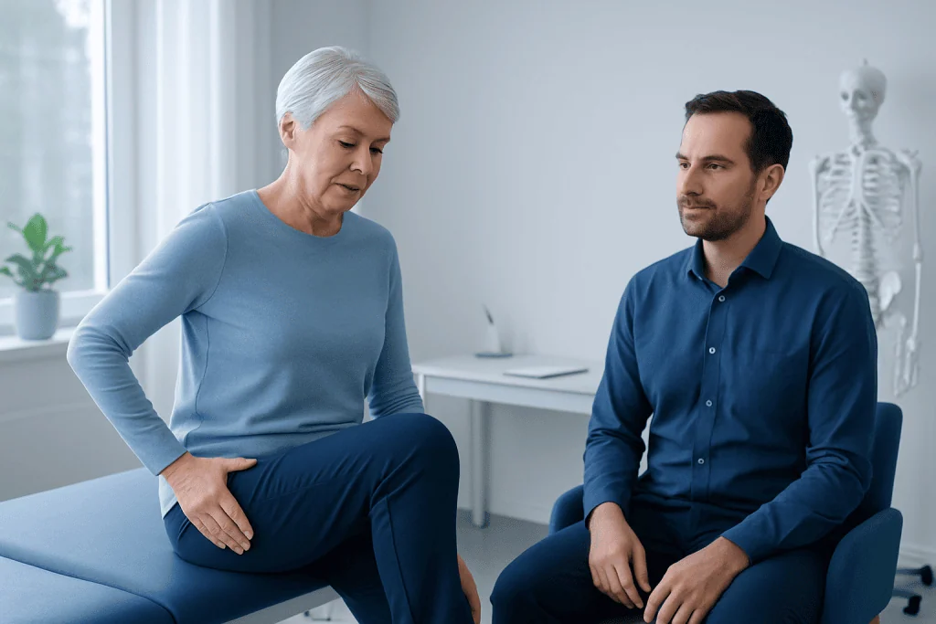 A Simple Self-Check at Home — hip replacement