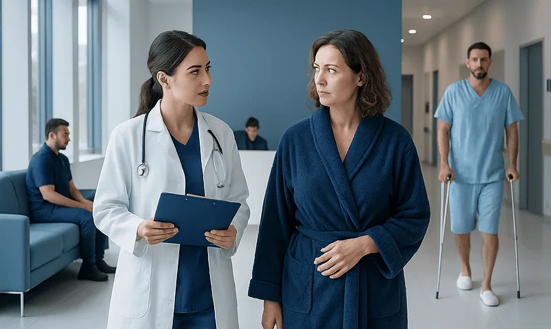 Before your first shower: confirm your personal instructions — Showering After Surgery in Turkey