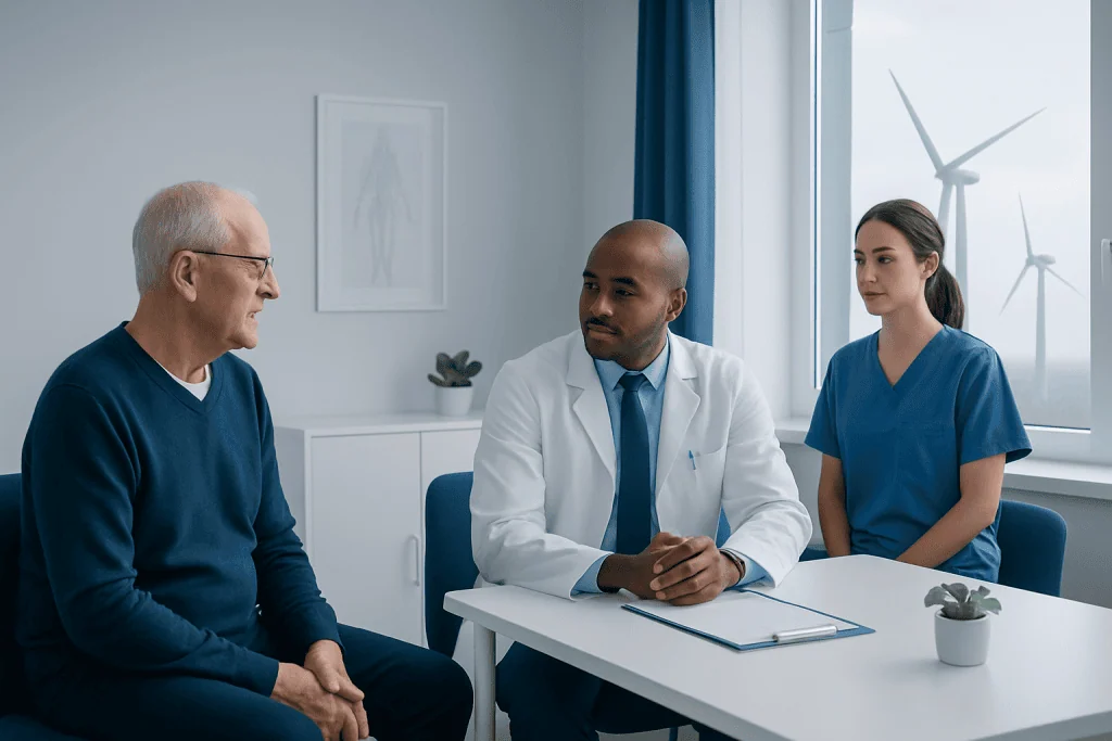 Benefits for patients, staff, and operations — wind technology in health facilities
