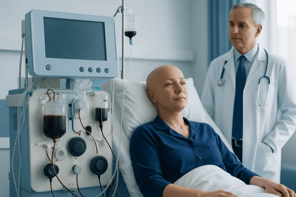 Blood Cancers Treated With Transplant — bone marrow transplant