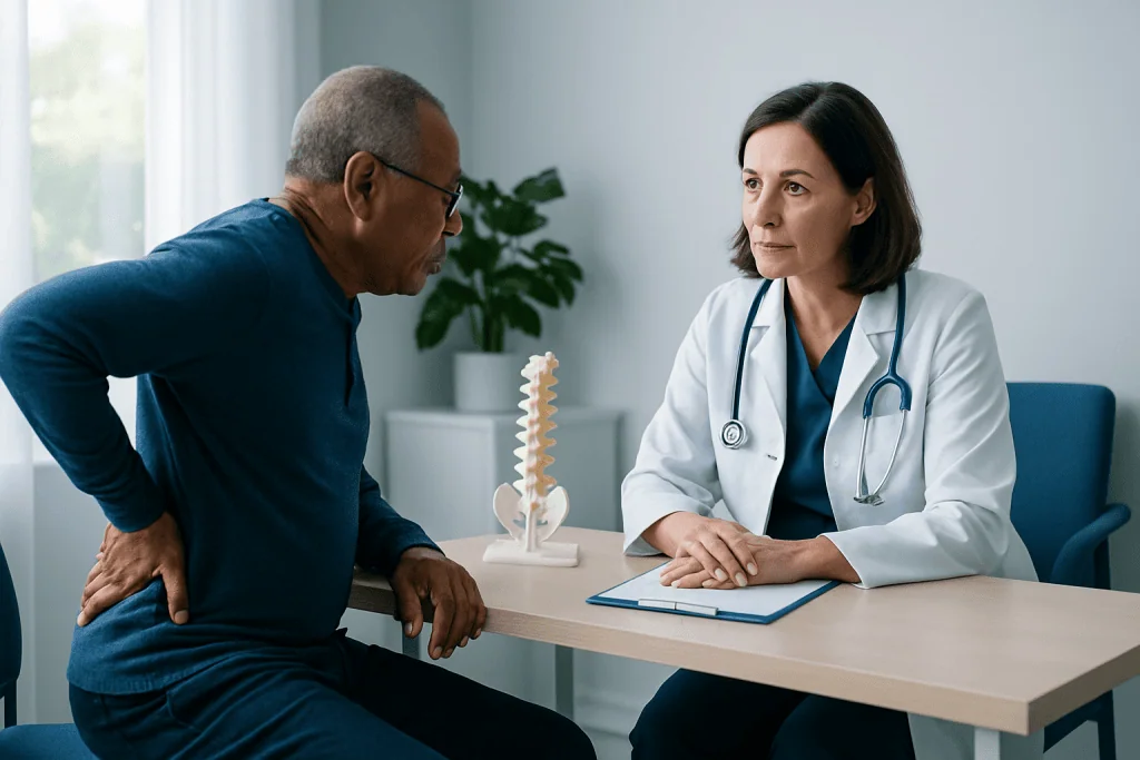 Causes and risk factors — spinal stenosis