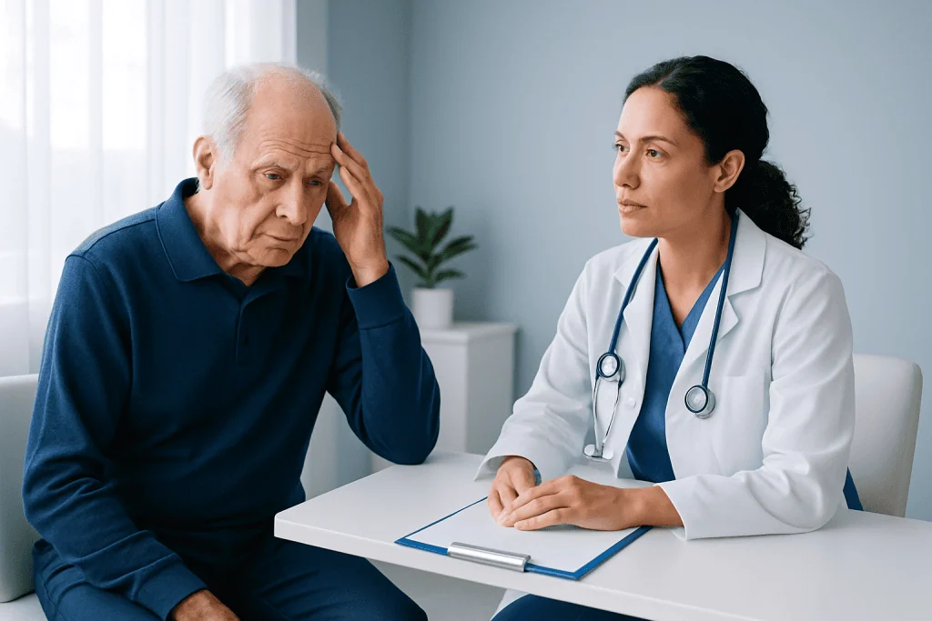 Causes and risk factors — balance problems