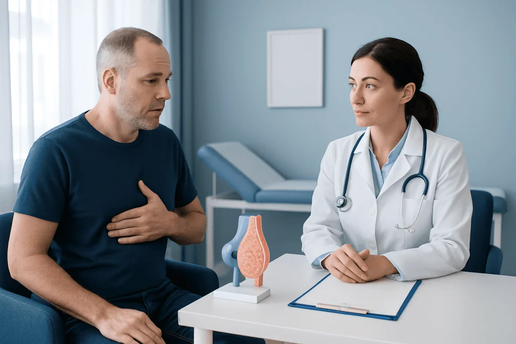 Causes and Risk Factors — breast cancer in men