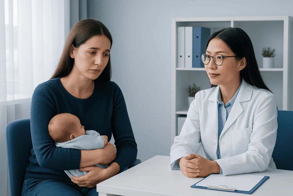 Causes and Risk Factors — postpartum depression