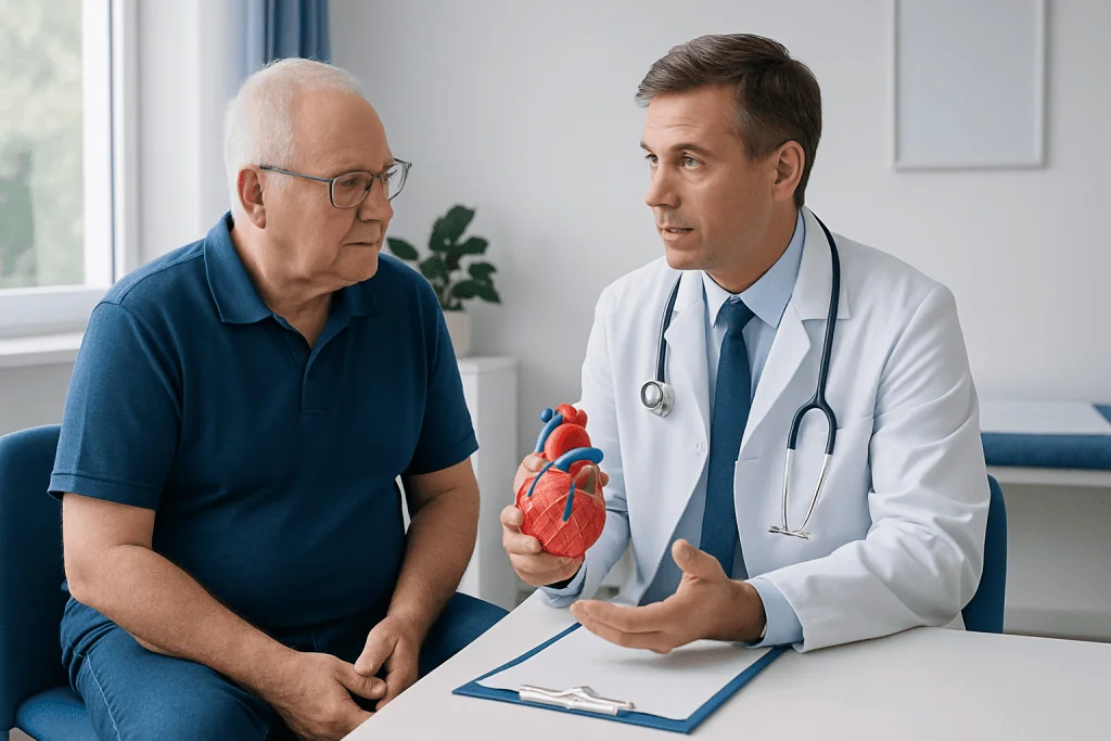 Causes and risk factors — coronary artery bypass surgery