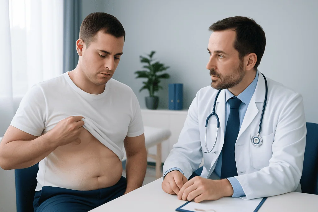 Causes and Risk Factors — accessory breast tissue in men