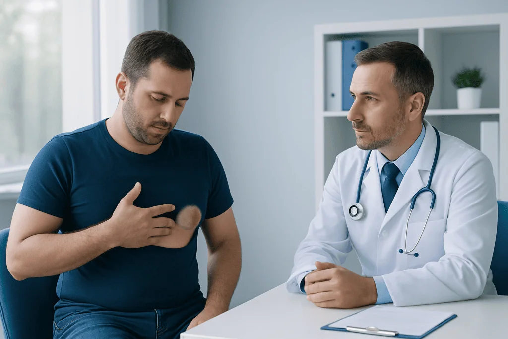 Causes and Risk Factors — accessory breast tissue in men