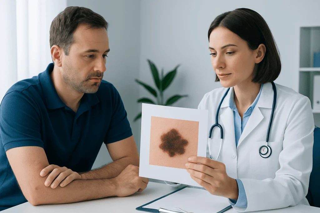 Causes and risk factors — dark spots on skin