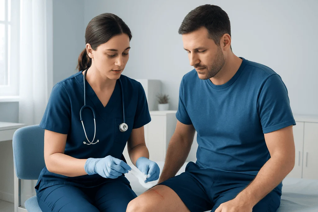 Cleaning the Incision Safely — postoperative wound care