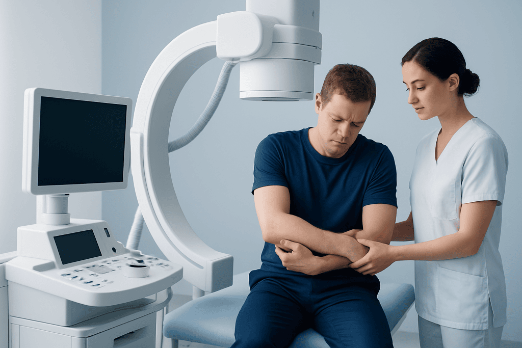 Common Symptoms — elbow pain