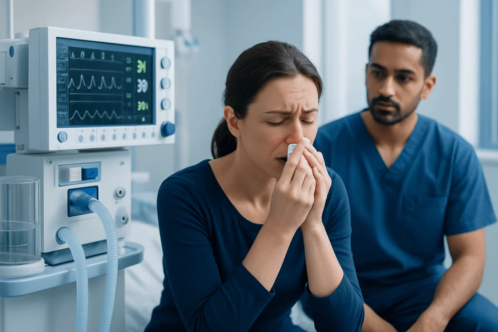 Common Symptoms and What a Nosebleed May Feel Like — Nosebleeds