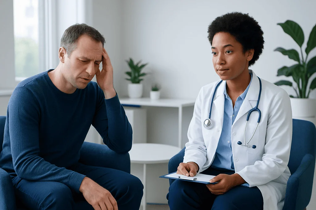 Common symptoms during recovery — cerebral aneurysm coiling recovery