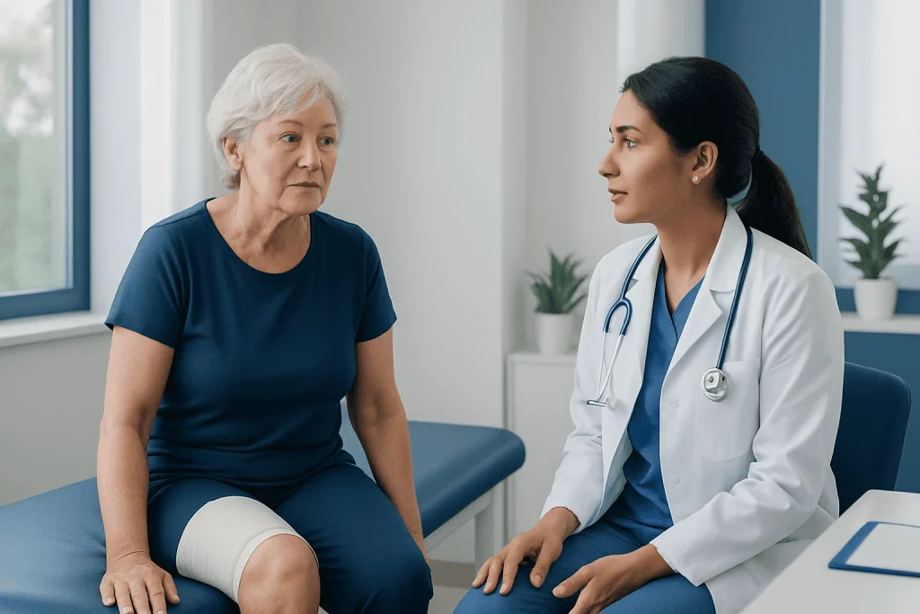 Common Symptoms During Recovery — knee replacement recovery timeline