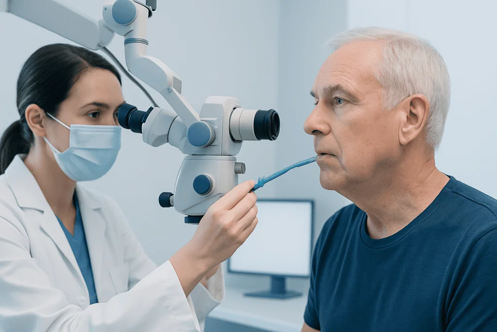 Common Symptoms to Spot — mouth cancer
