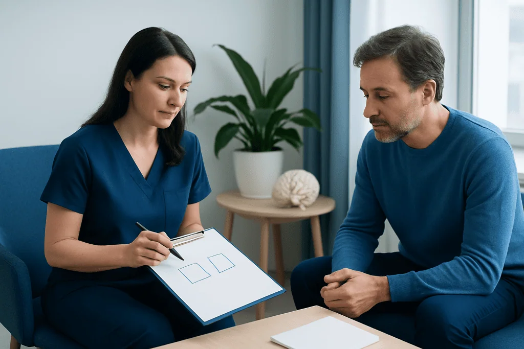 Common tasks during a neuropsychological evaluation — neuropsychological tests