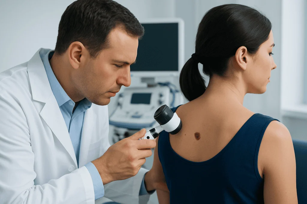 Common warning signs and symptoms — skin cancer warning signs