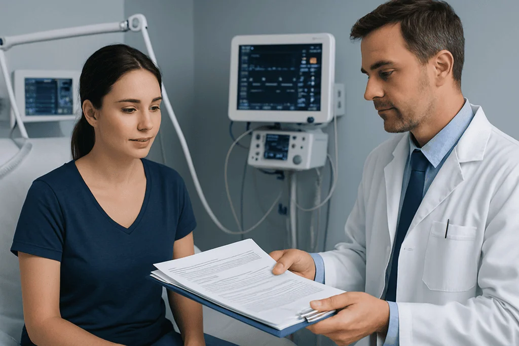 Core documents to request before discharge — medical documents