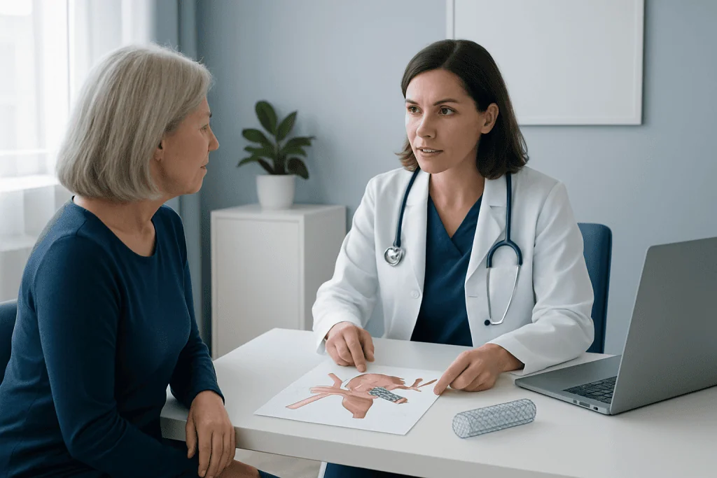 Diagnosis and Treatment Planning — brain aneurysm flow diverter stents