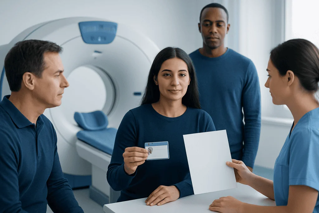 Documents and information to keep ready — what to expect on arrival for your first appointment