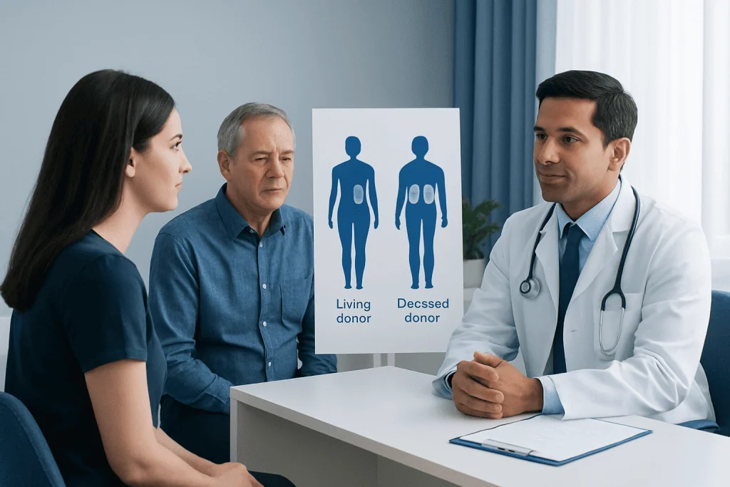 Donor Options: Living and Deceased Donation — Kidney Transplant