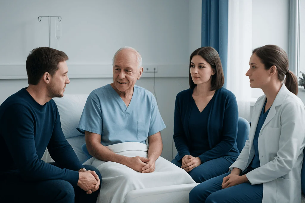 Family Visits, Updates and Privacy — Recovery Room and ICU