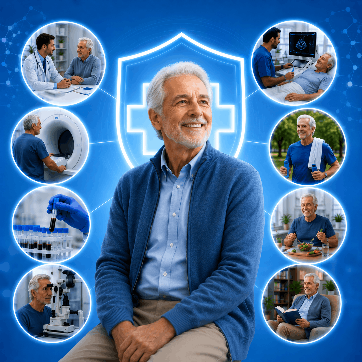 Always Young Men (+65) Check Up Program