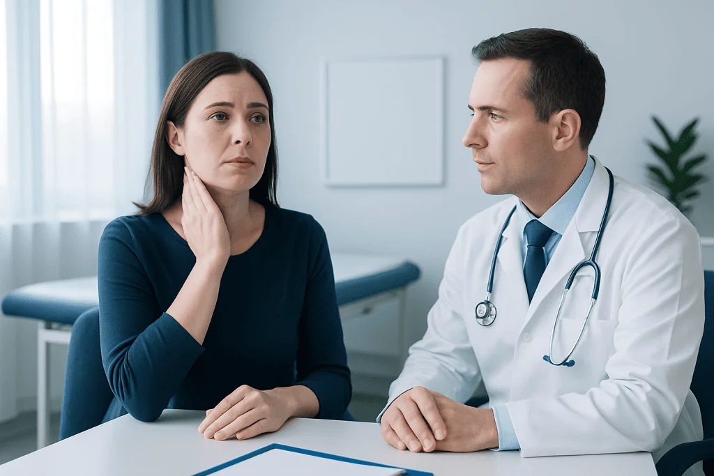 Head and Neck Warning Signs — cancer warning signs by body area