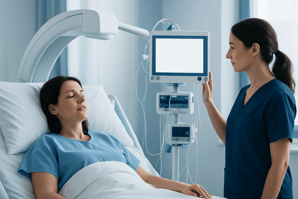Hospital stay and the first days after the procedure — cerebral aneurysm coiling recovery