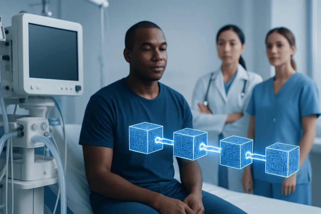 How blockchain works in simple terms — blockchain in healthcare