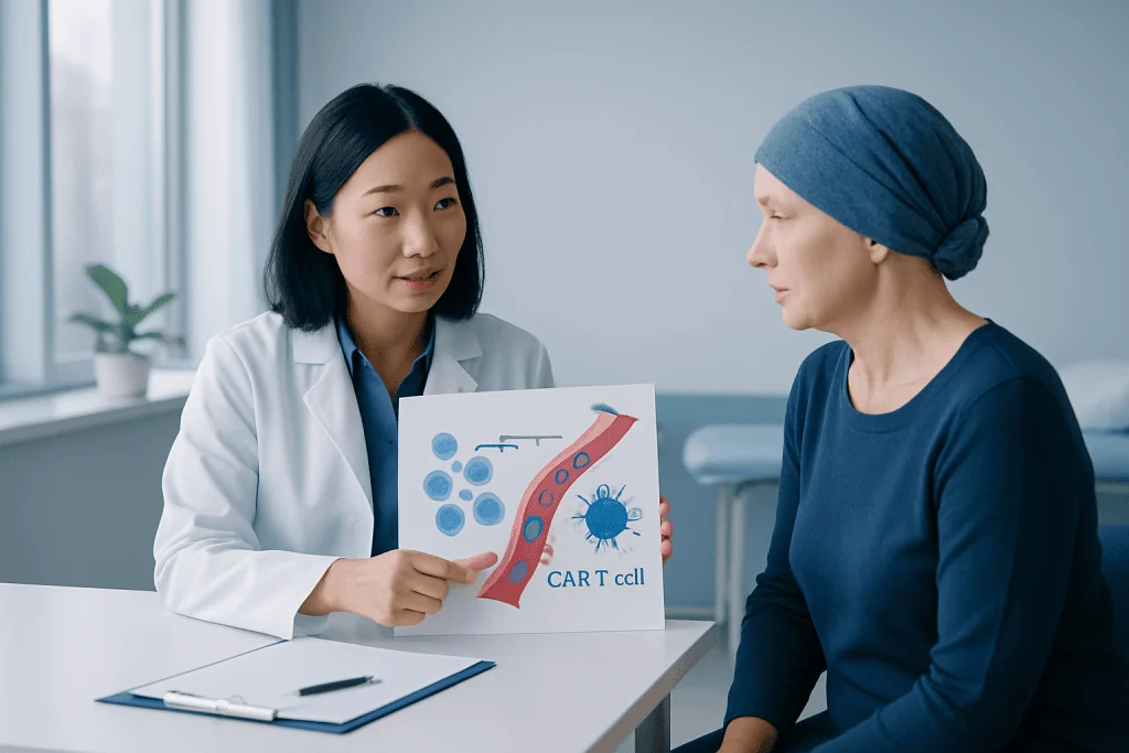 How CAR T-Cell Treatment Works — blood cancer cell therapy