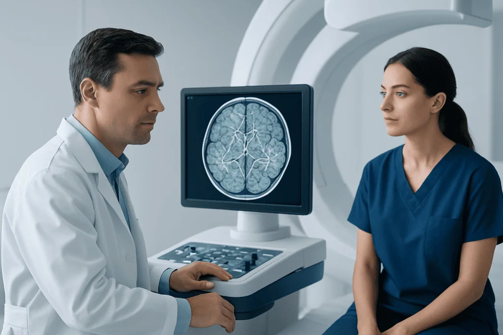 How doctors assess a brain AVM before recommending treatment — brain AVM treatment