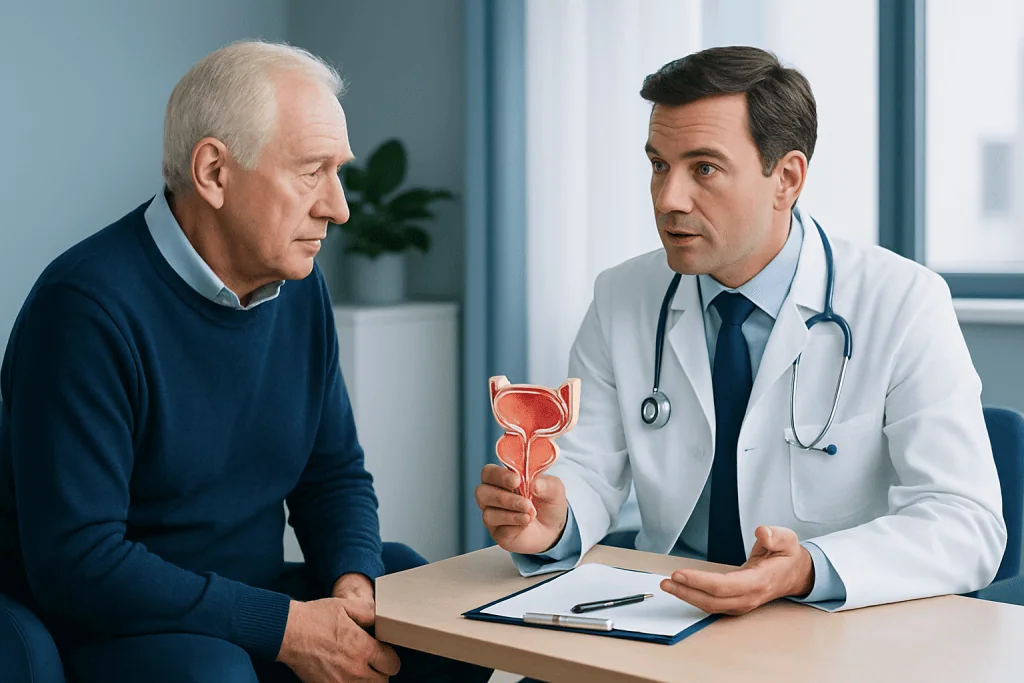 How doctors choose the best treatment option — enlarged prostate treatment