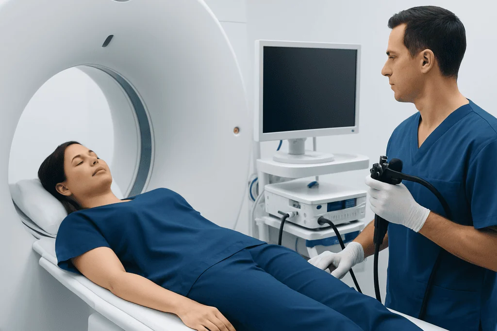 How Each Test Works — CT colonography vs colonoscopy