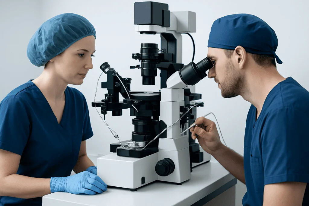 How IVF works — ICSI vs IVF