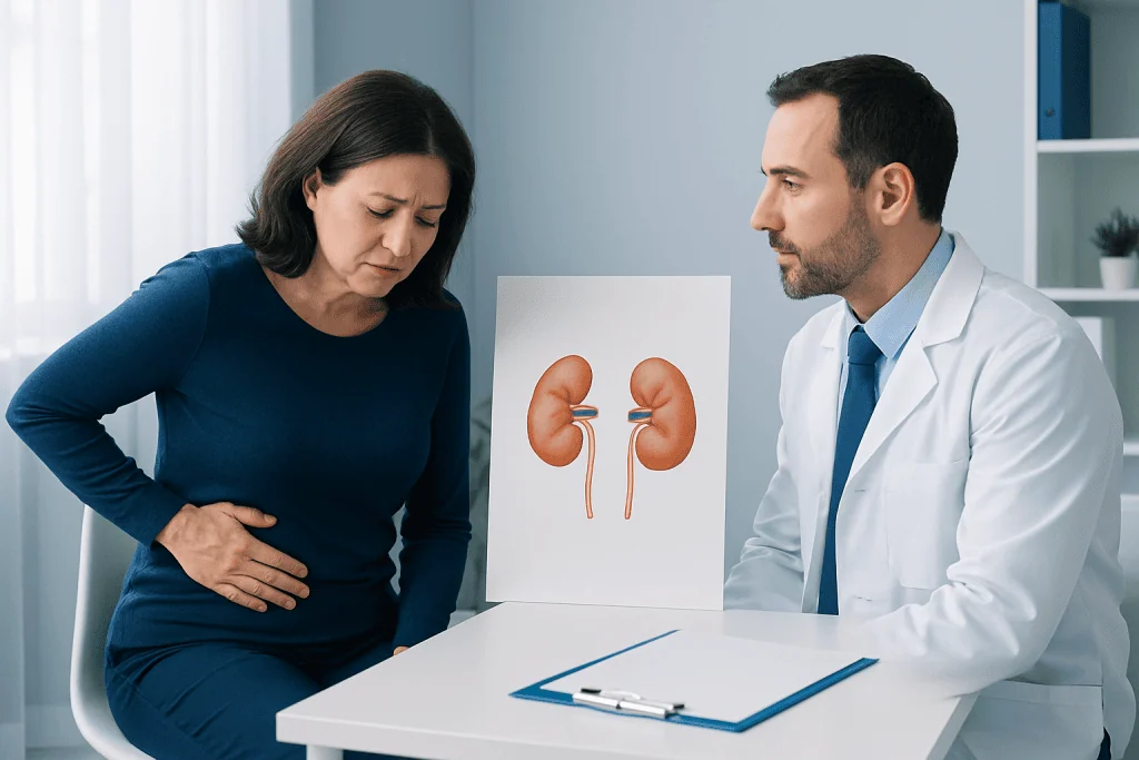 How Kidney Pain May Feel — where are your kidneys