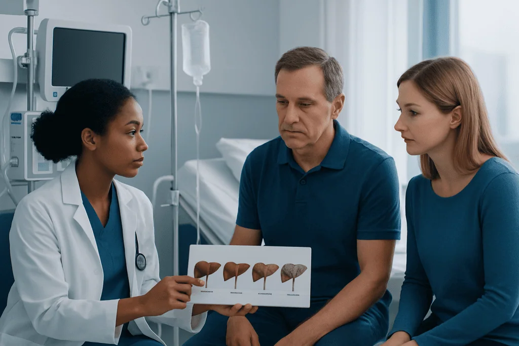 How liver damage progresses through the stages — cirrhosis stages