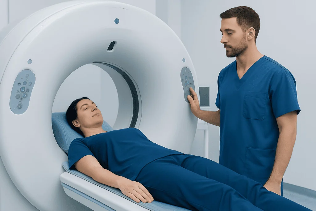 How Radiation Exposure Is Reduced — low-dose CT scan