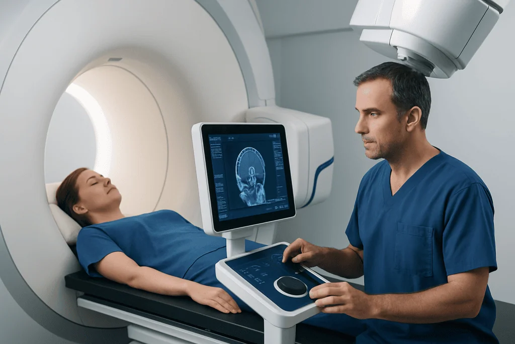 MR-Guided Radiotherapy: Real-Time Imaging During Cancer Treatment 2 How Real-Time MRI Guidance Works — MR-guided radiotherapy